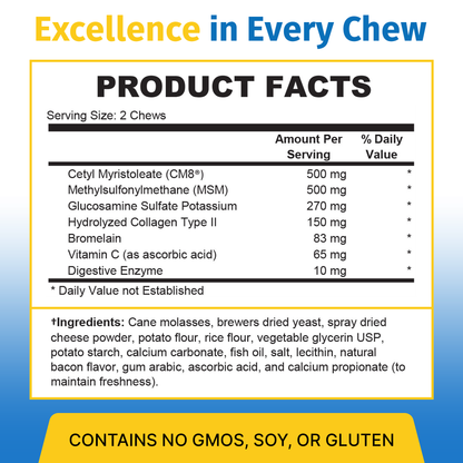 Flexpet with CM8 - Maximum Strength 60 count | Subscription