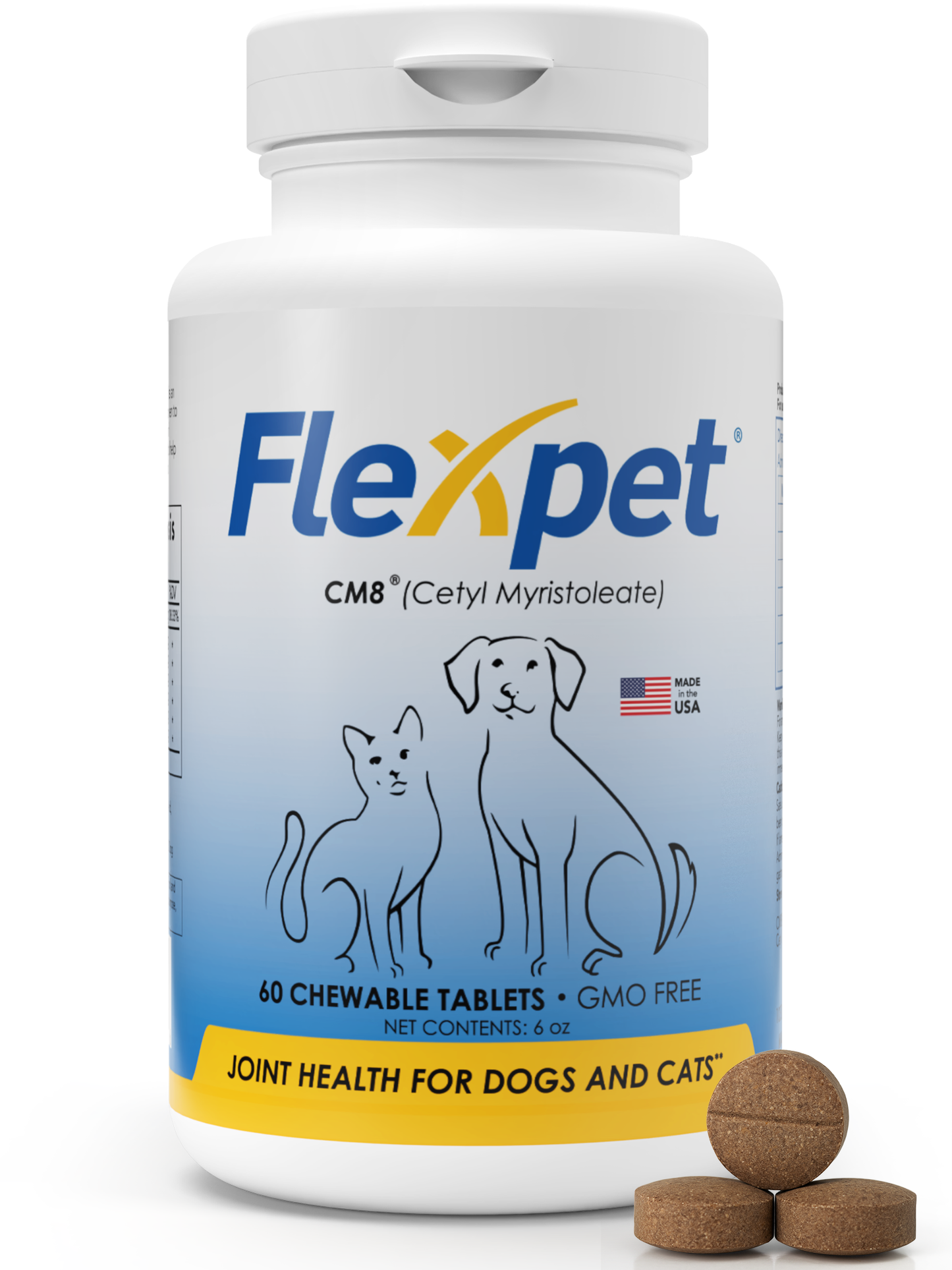 Flexpet with CM8 - Regular Strength 60 count | Subscription